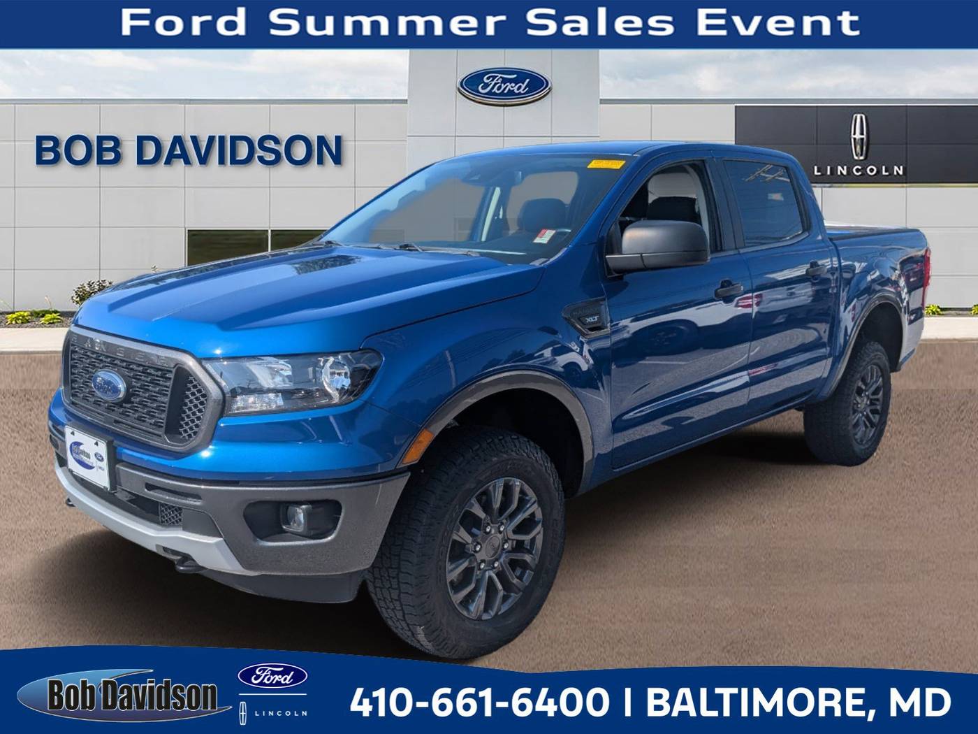 2020 Ford Ranger XLT — Pickup Truck — 46,436 mi — Baltimore, MD