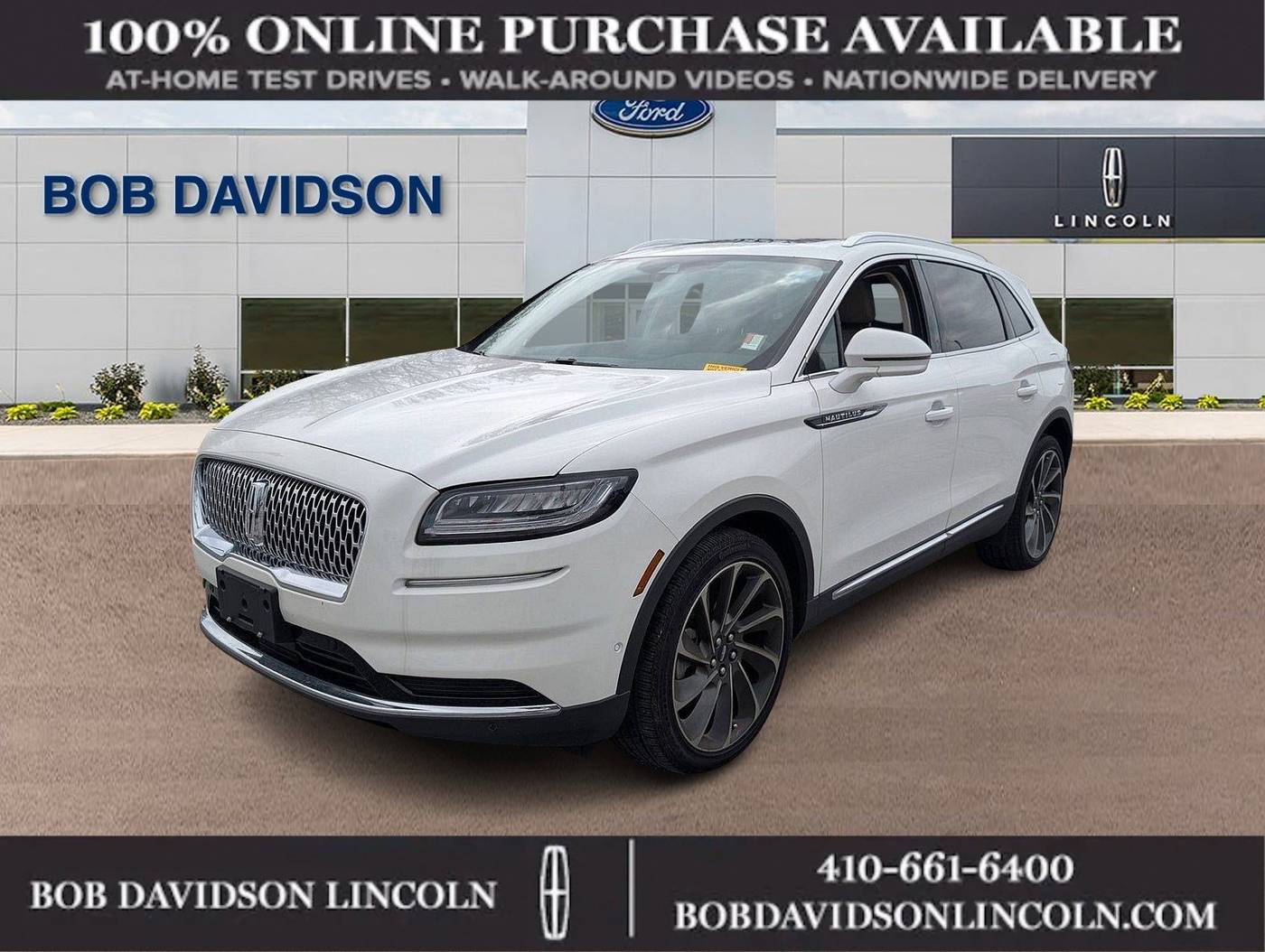 2023 Lincoln Nautilus Reserve — SUV — 13,344 mi — Baltimore, MD