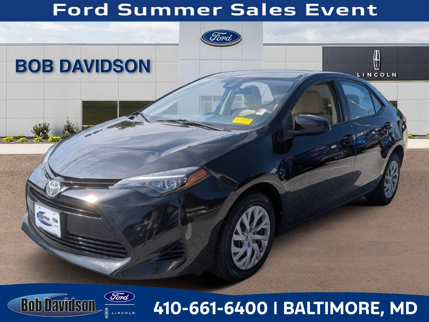 2018 Toyota Corolla LE — Sedan — 99,014 mi — Baltimore, MD