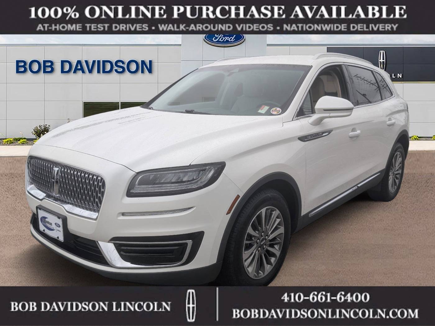 2020 Lincoln Nautilus Standard — SUV — 62,604 mi — Baltimore, MD