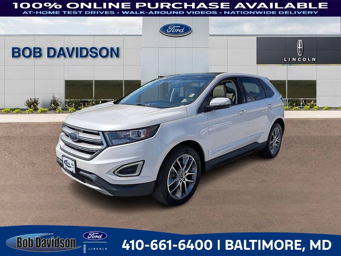 2016 Ford Edge Titanium — SUV — 113,047 mi — Baltimore, MD