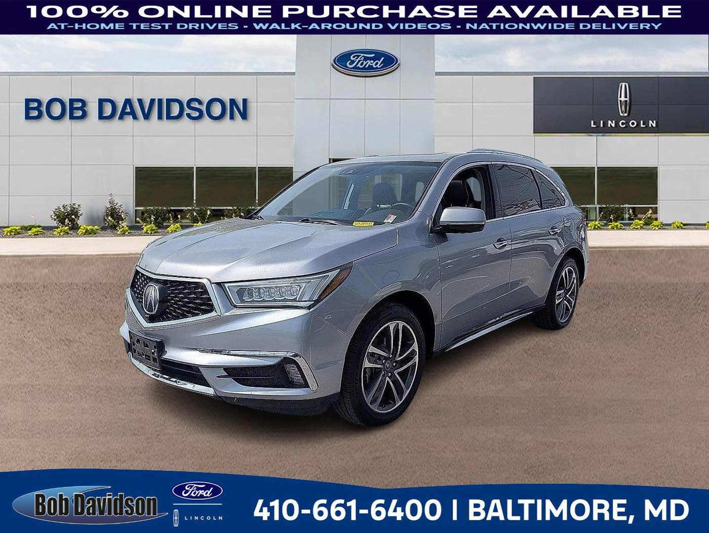 2017 Acura MDX Advance Package — SUV — 127,663 mi — Baltimore, MD