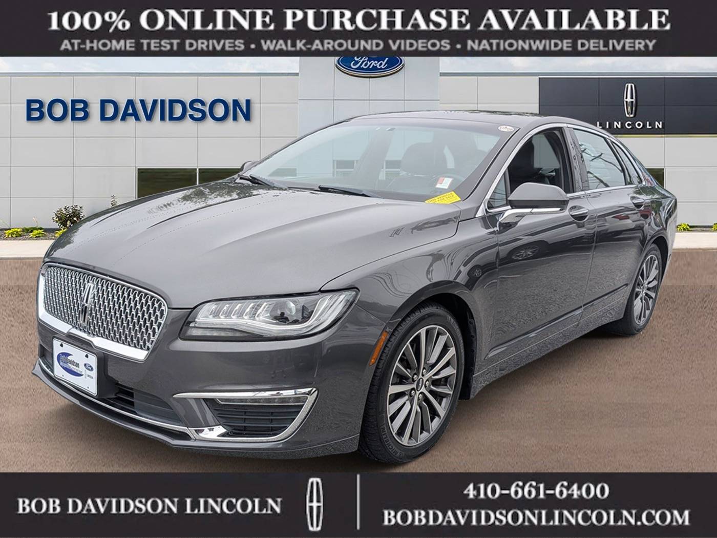 2018 Lincoln MKZ Select — Sedan — 36,402 mi — Baltimore, MD