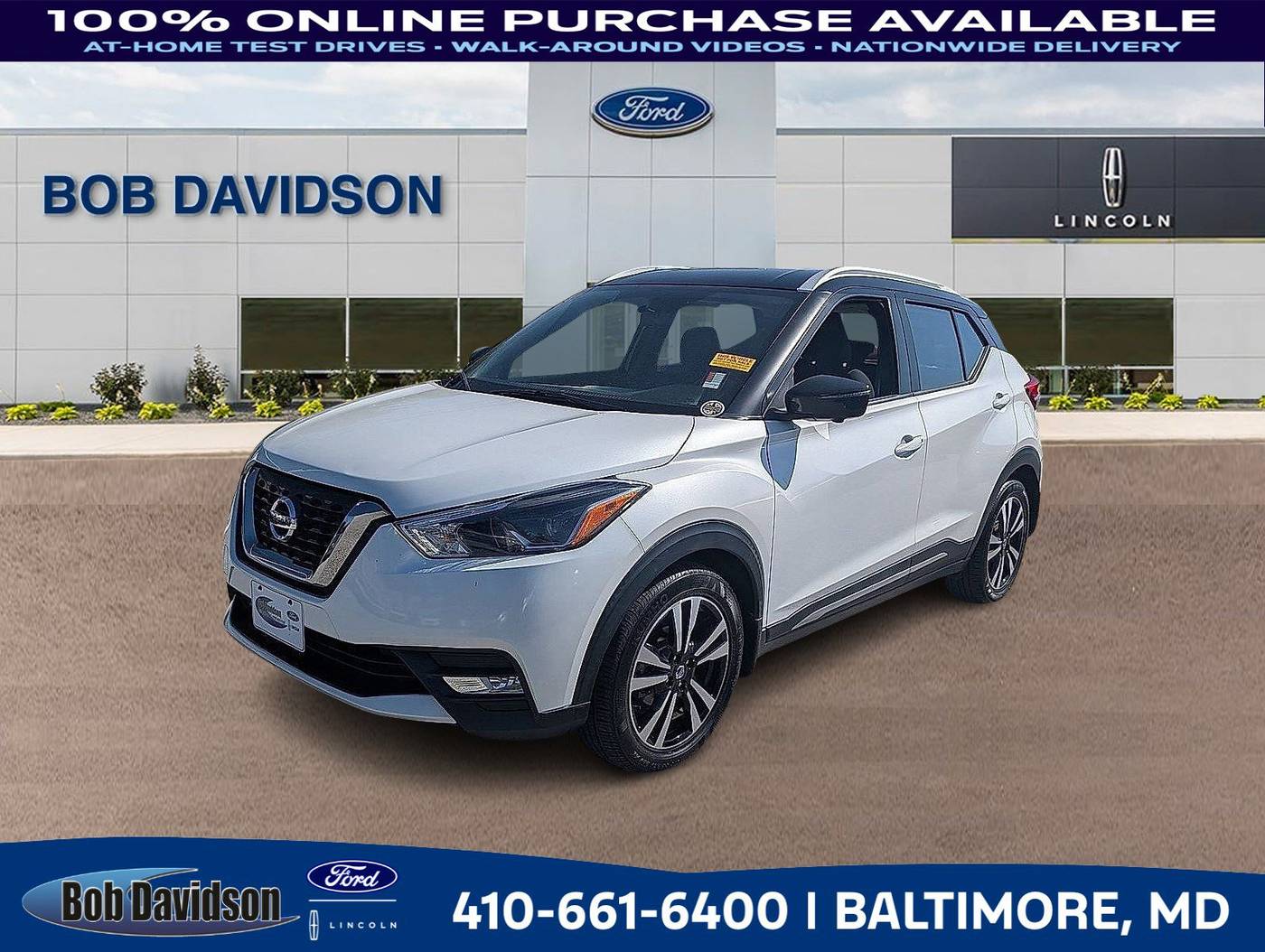 2018 Nissan Kicks SR — SUV — 58,240 mi — Baltimore, MD