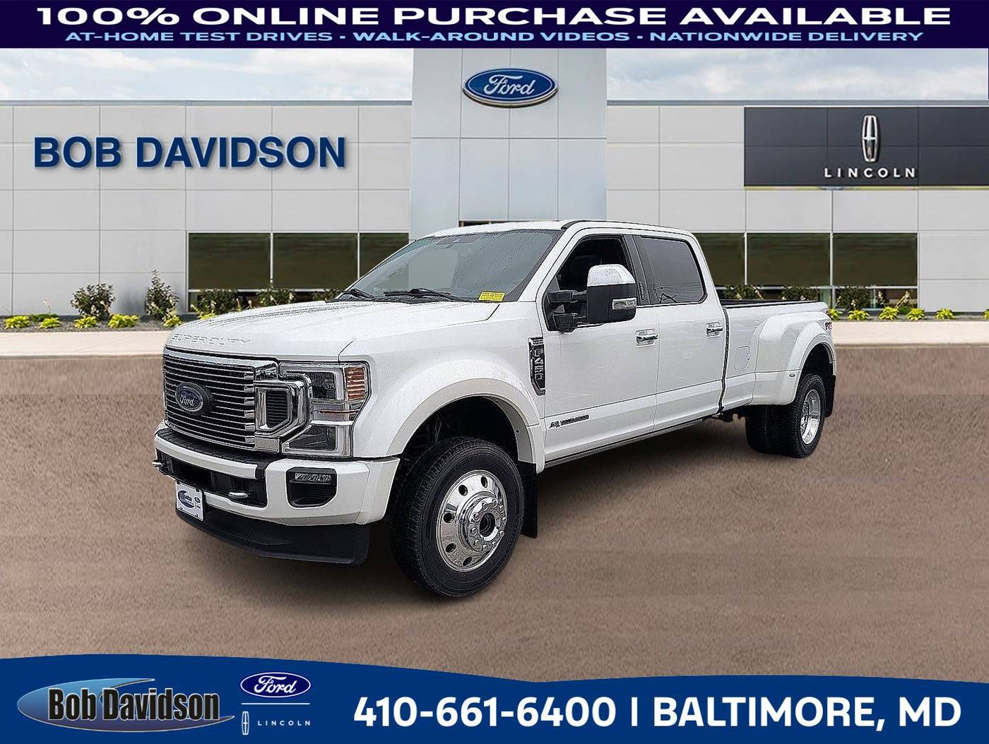 2022 Ford Super Duty F-450 Platinum — Pickup Truck — 19,071 mi — Baltimore, MD