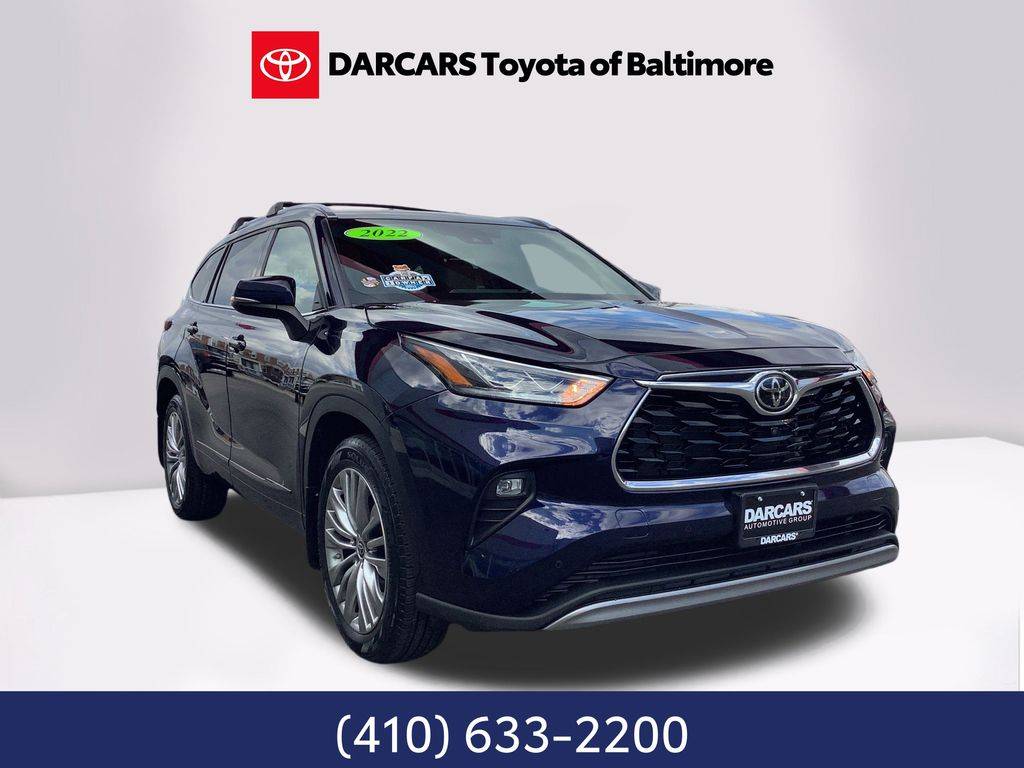 2022 Toyota Highlander Platinum — SUV — 26,516 mi — Baltimore, MD