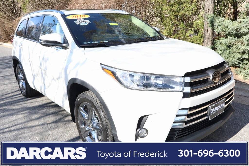 2018 Toyota Highlander Limited Platinum — SUV — 92,310 mi — Frederick, MD