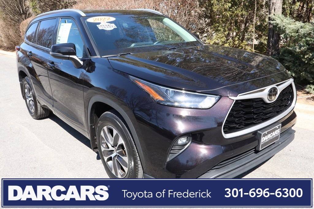 2022 Toyota Highlander XLE — SUV — 54,291 mi — Frederick, MD