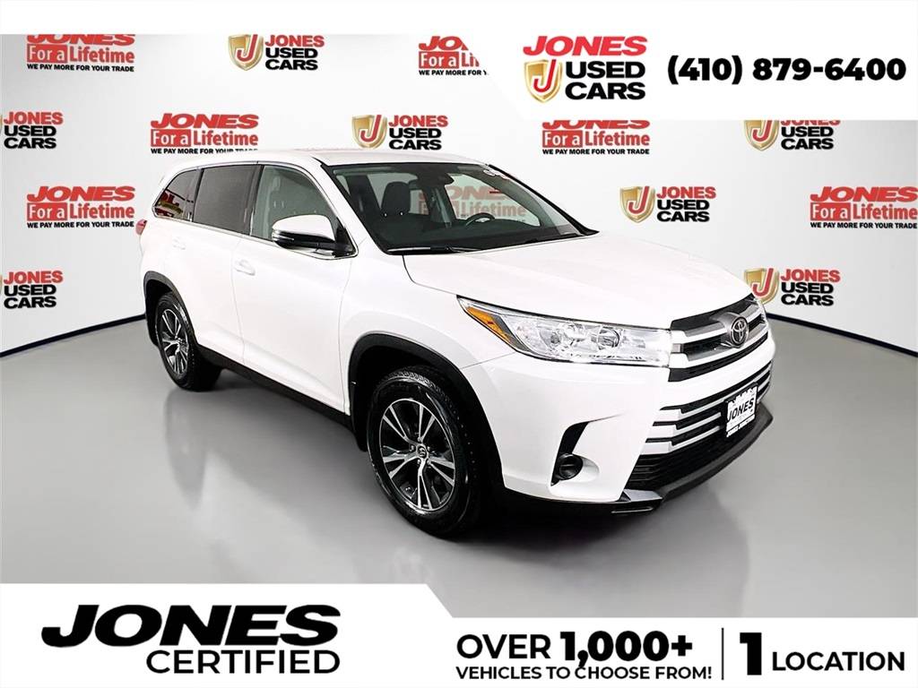 2019 Toyota Highlander LE V6 — SUV — 83,697 mi — Bel Air, MD
