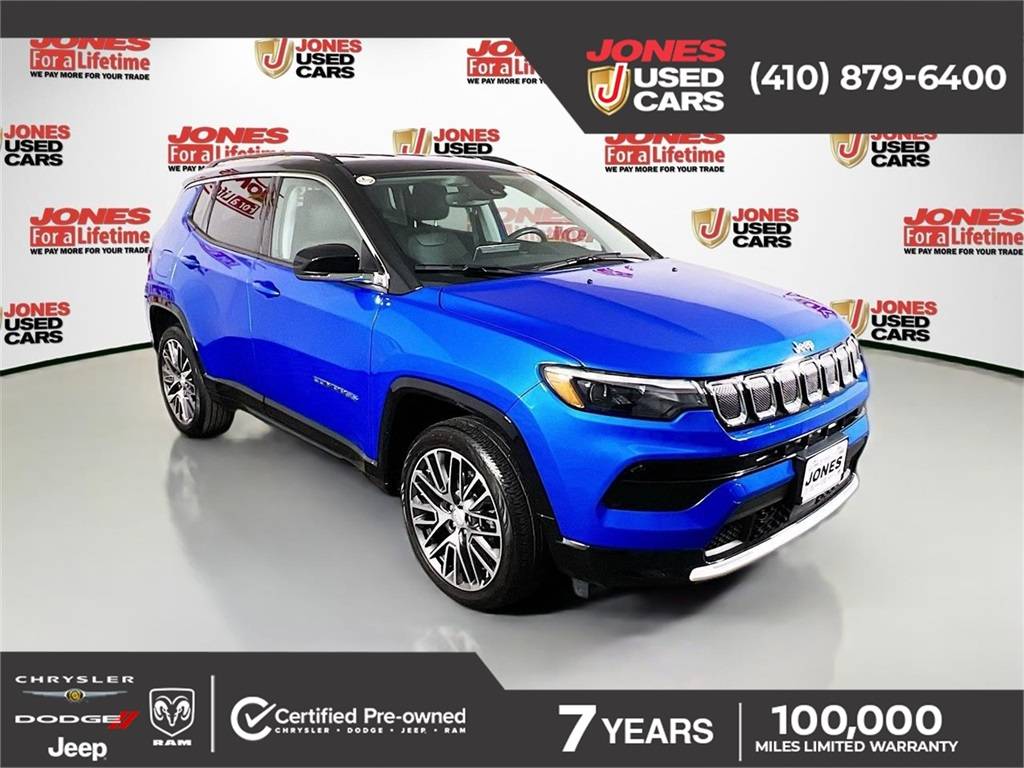 2022 Jeep Compass Limited — SUV — 7,420 mi — Bel Air, MD