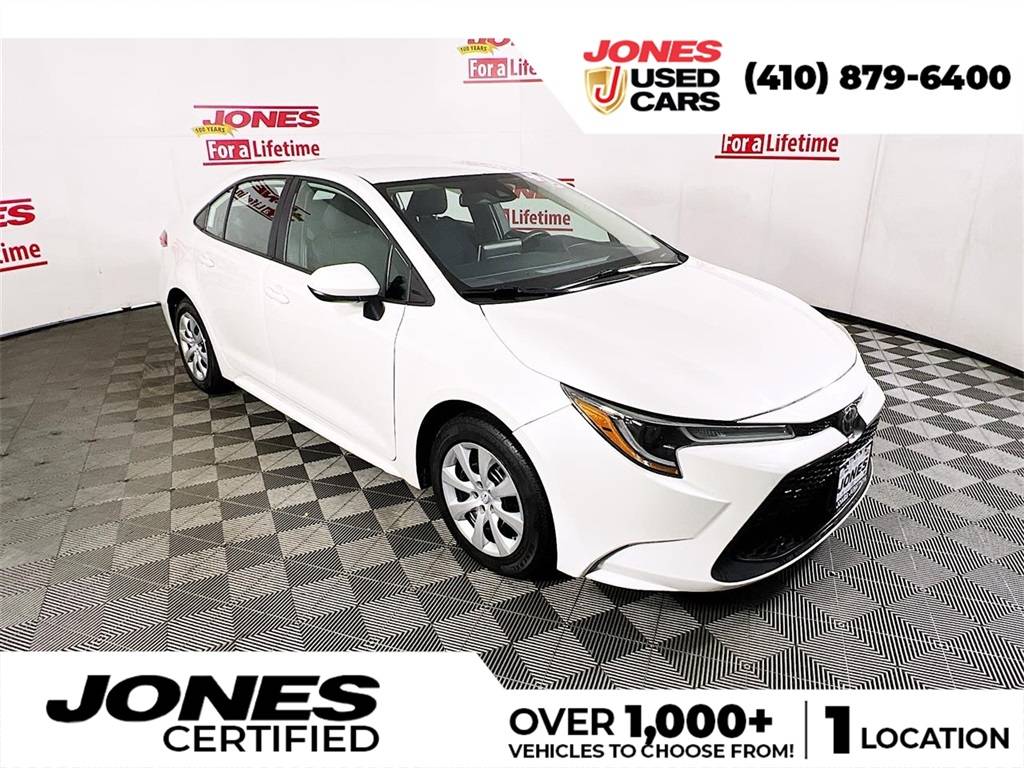 2020 Toyota Corolla LE — Sedan — 111,652 mi — Bel Air, MD