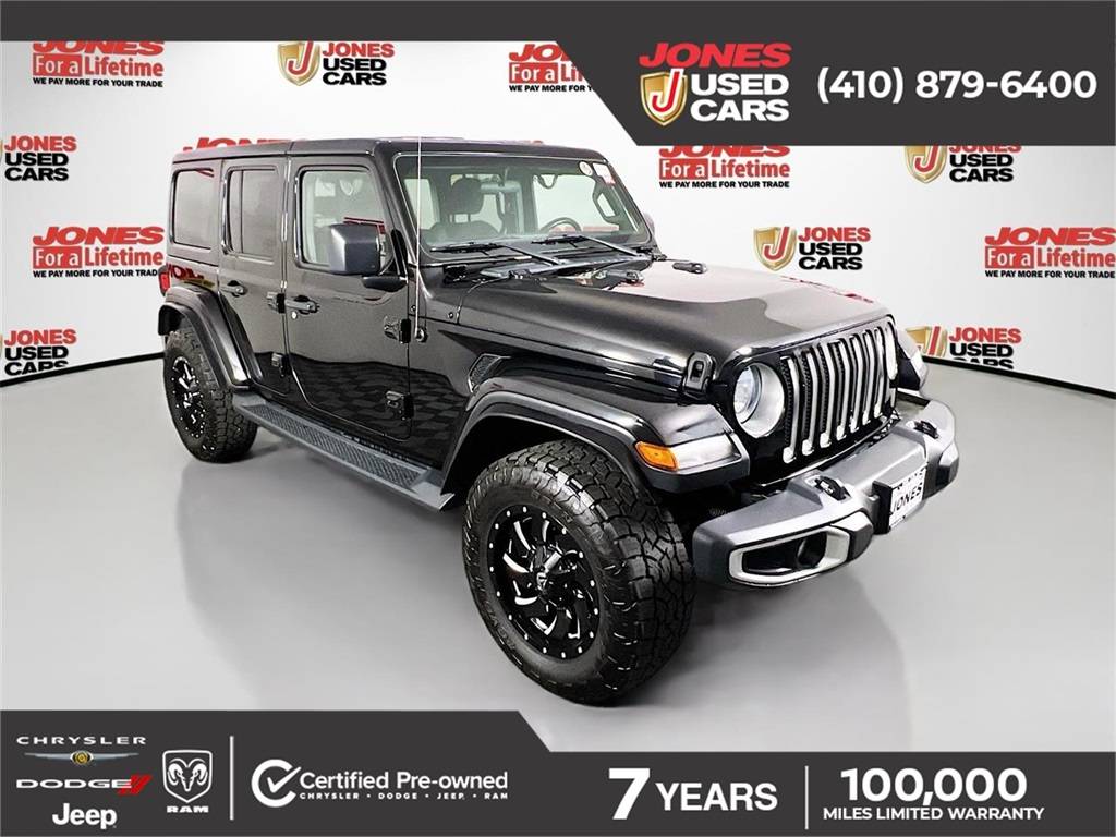 2019 Jeep Wrangler Sahara — SUV — 53,780 mi — Bel Air, MD