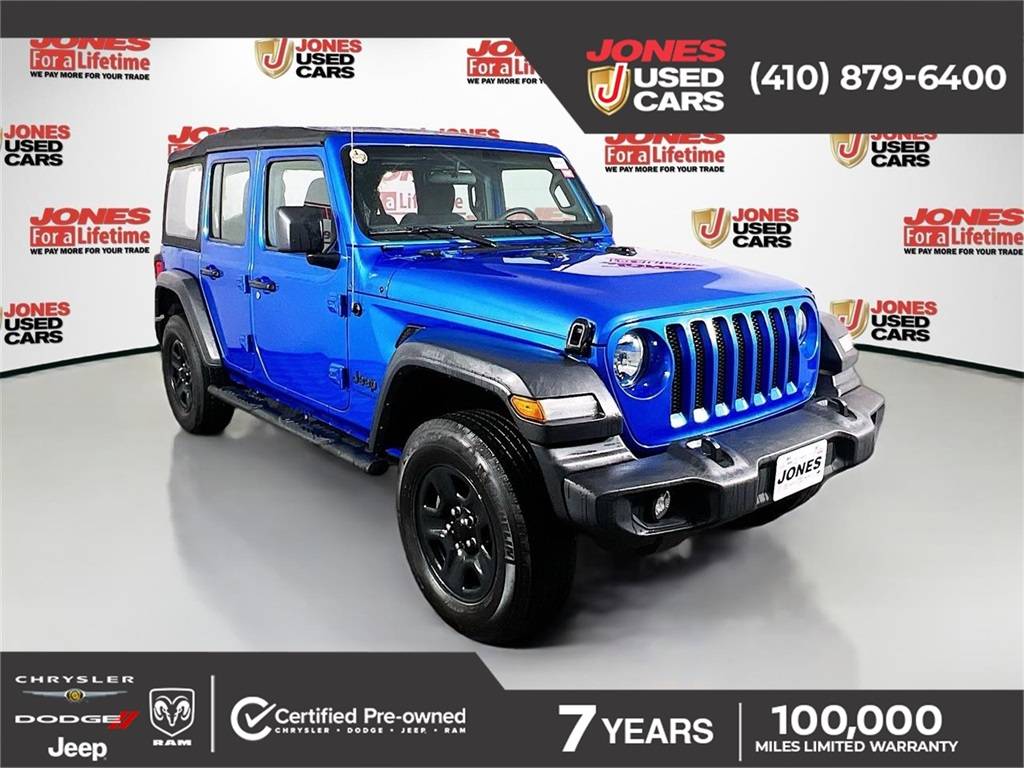2023 Jeep Wrangler Sport — SUV — 38,683 mi — Bel Air, MD