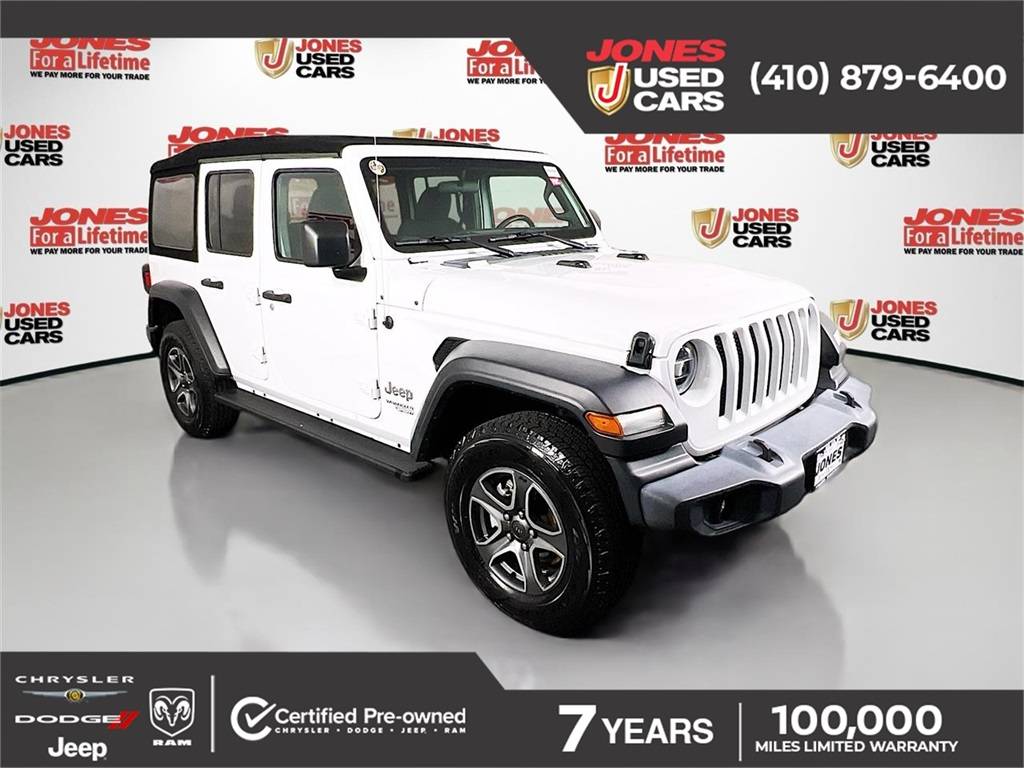 2021 Jeep Wrangler Sport S — SUV — 44,305 mi — Bel Air, MD