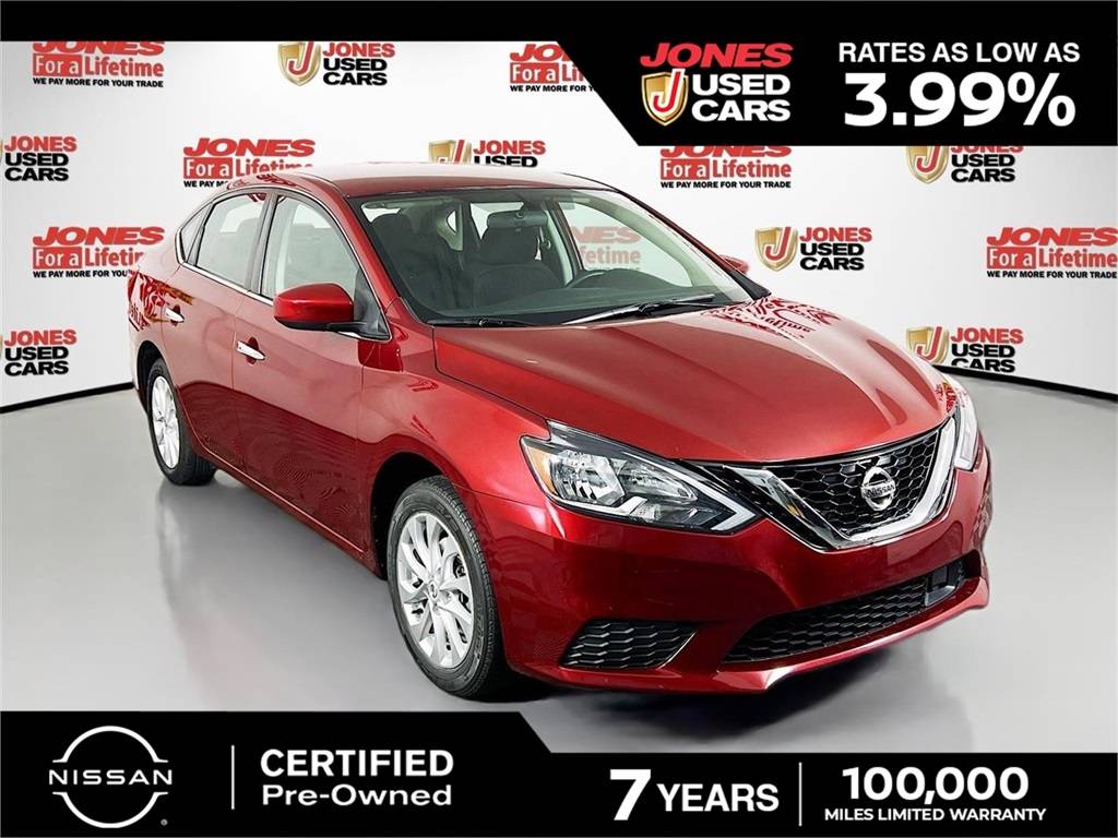 2019 Nissan Sentra SV — Sedan — 54,555 mi — Bel Air, MD