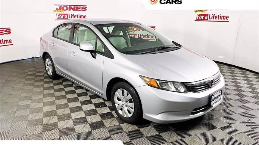 2012 Honda Civic LX — Sedan — 76,581 mi — Bel Air, MD