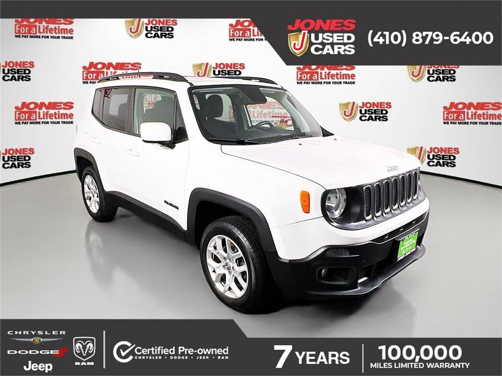 2018 Jeep Renegade Latitude — SUV — 72,737 mi — Bel Air, MD