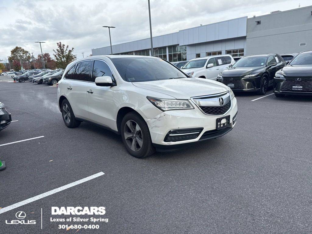 2016 Acura MDX Base — SUV — 119,554 mi — Silver Spring, MD