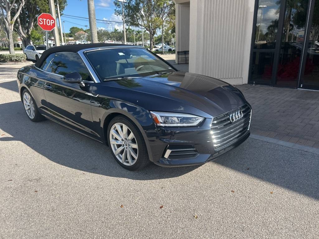 2018 Audi A5 Premium Plus — Convertible — 22,735 mi — Naples, FL