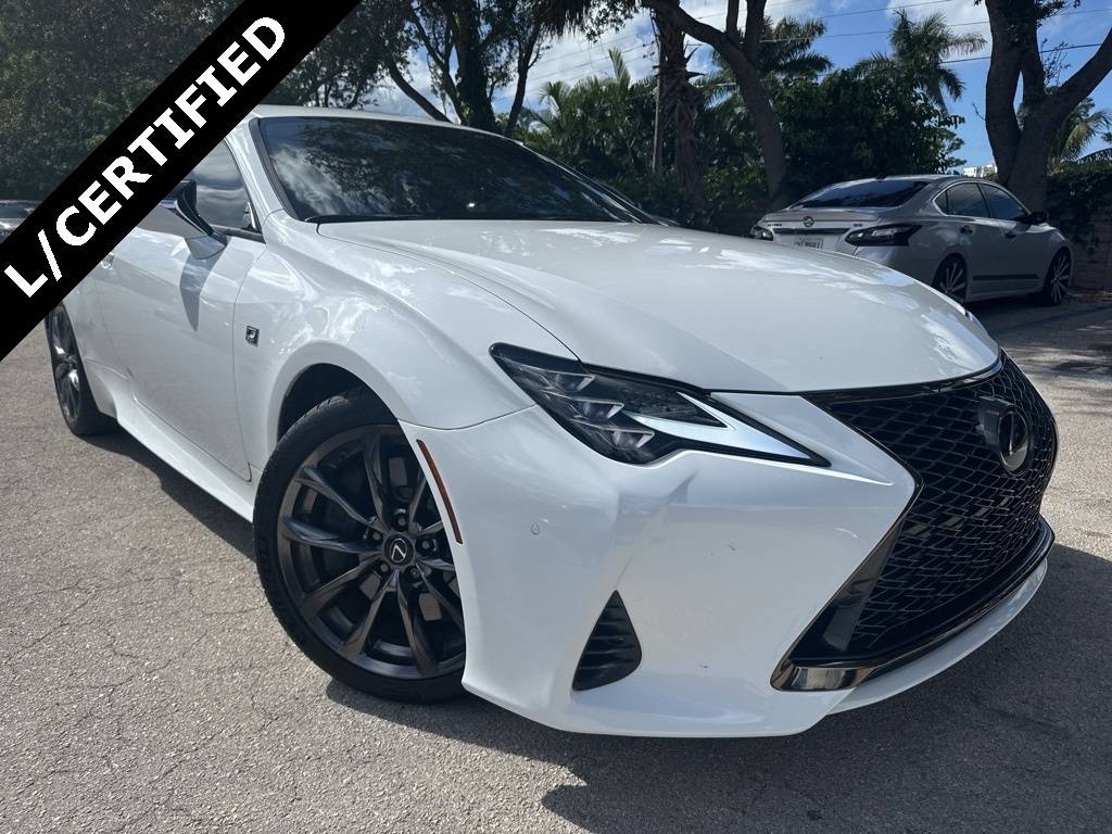 2022 Lexus RC RC 300 F SPORT — Coupe — 24,692 mi — Naples, FL