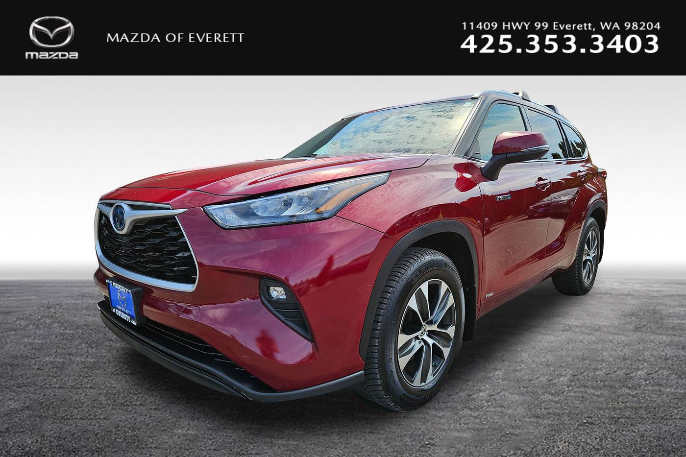 2020 Toyota Highlander Hybrid XLE — SUV — 60,227 mi — Everett, WA