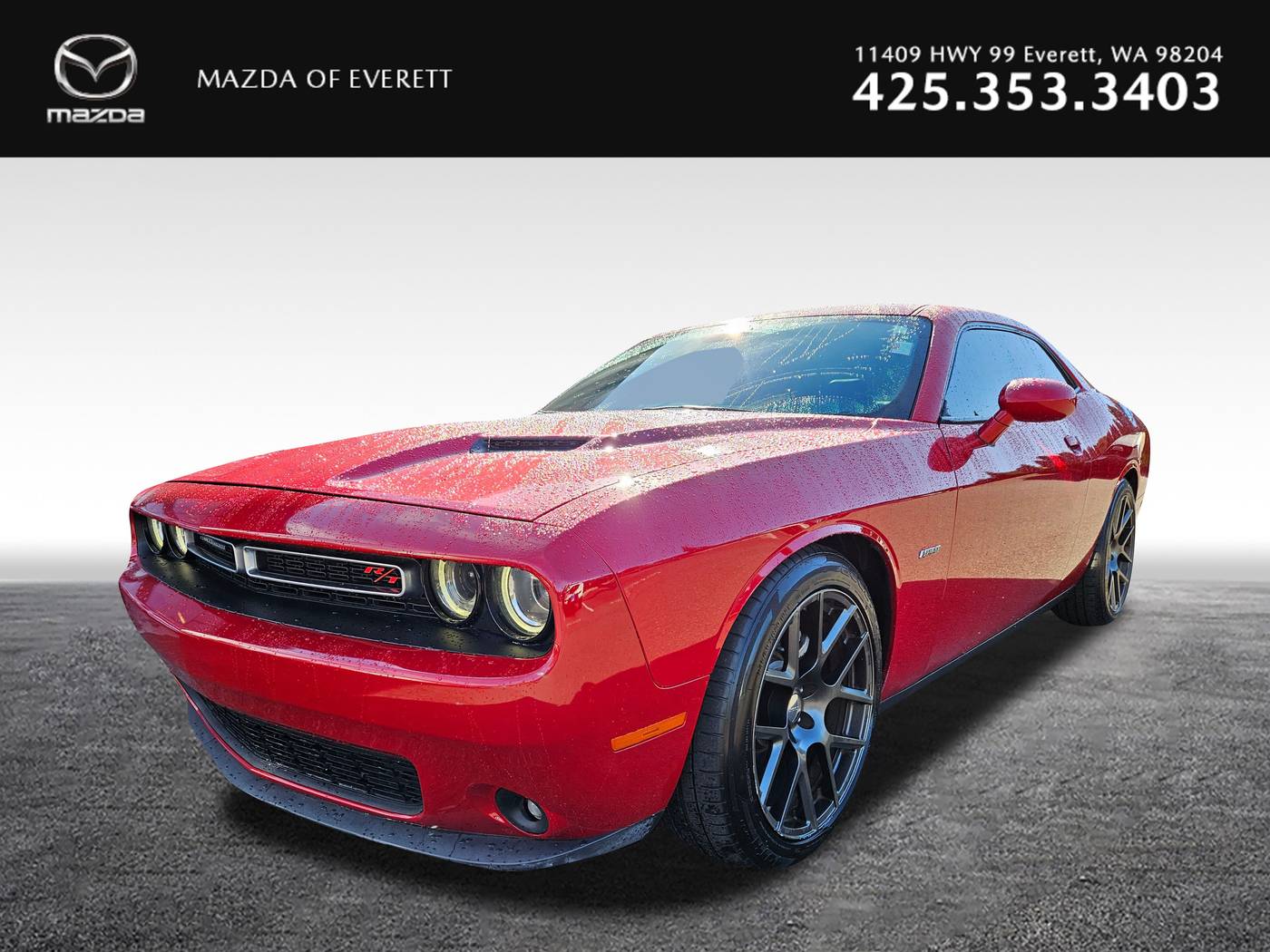 2016 Dodge Challenger R/T Plus — Coupe — 57,350 mi — Everett, WA
