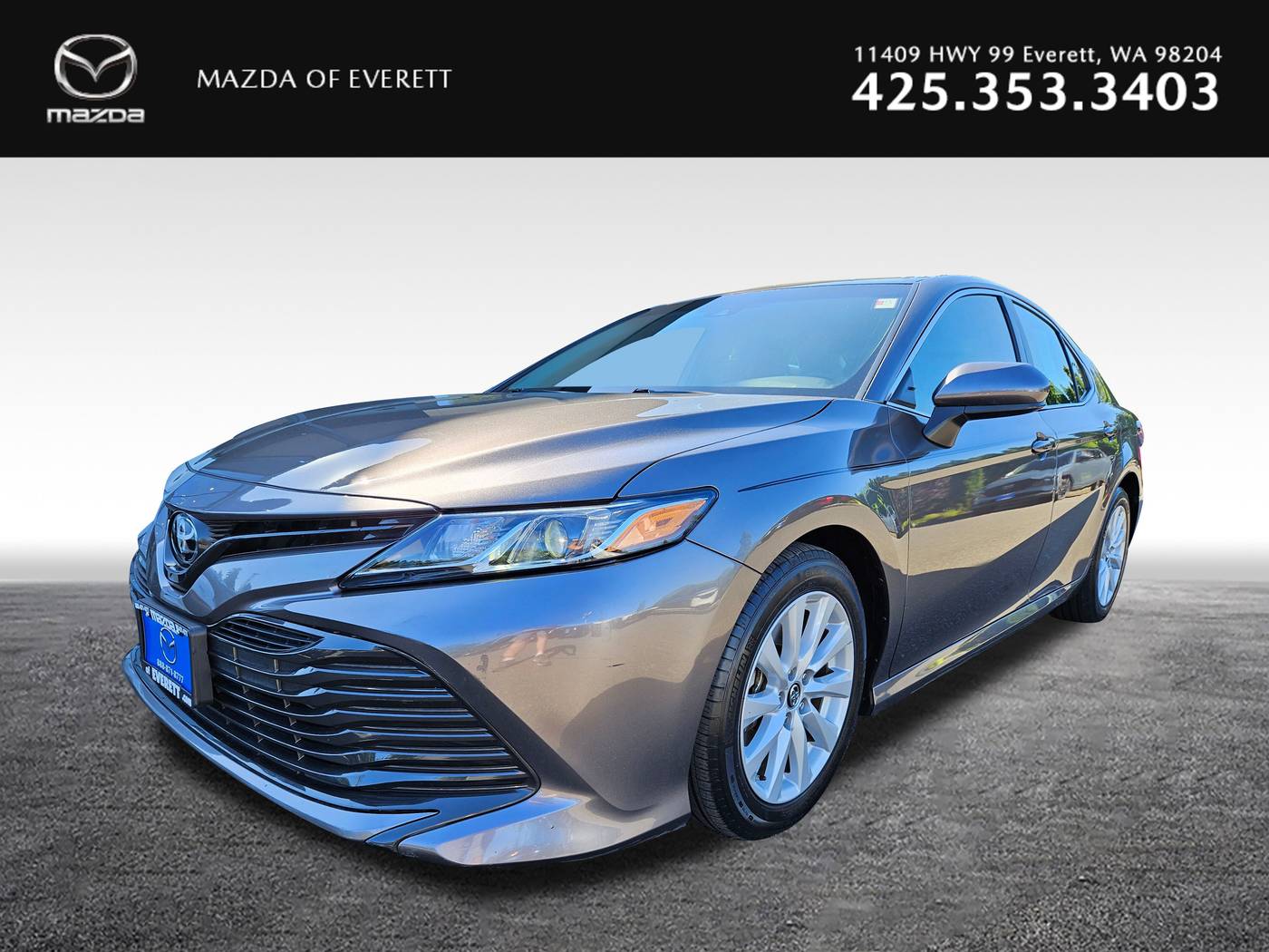 2018 Toyota Camry LE — Sedan — 38,648 mi — Everett, WA