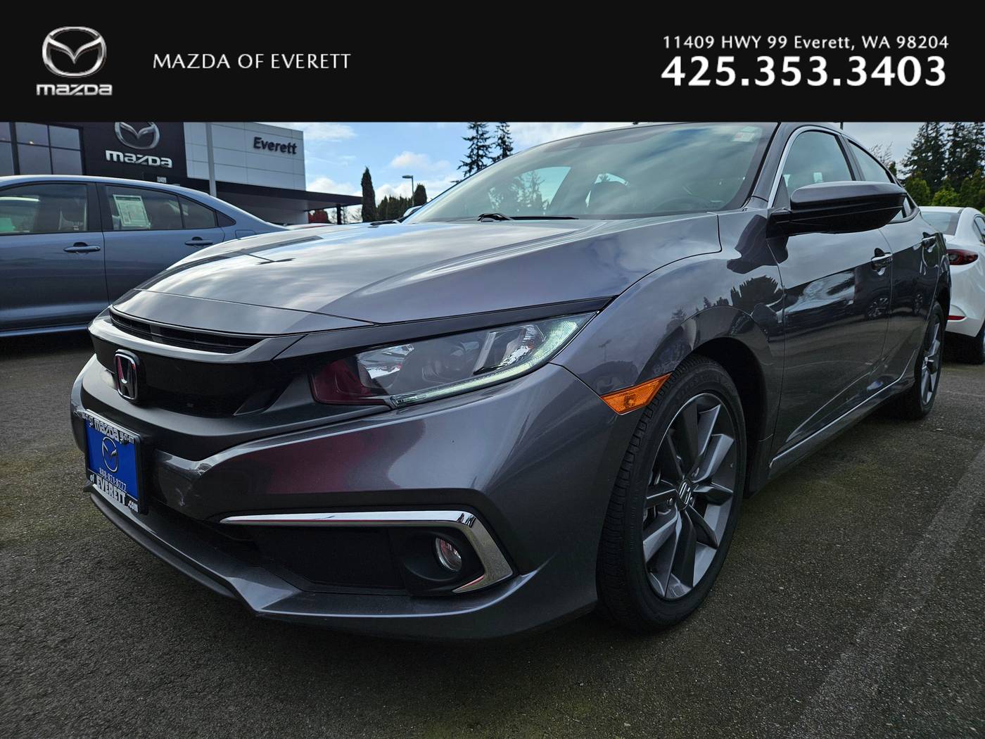 2019 Honda Civic EX-L — Sedan — 48,548 mi — Everett, WA