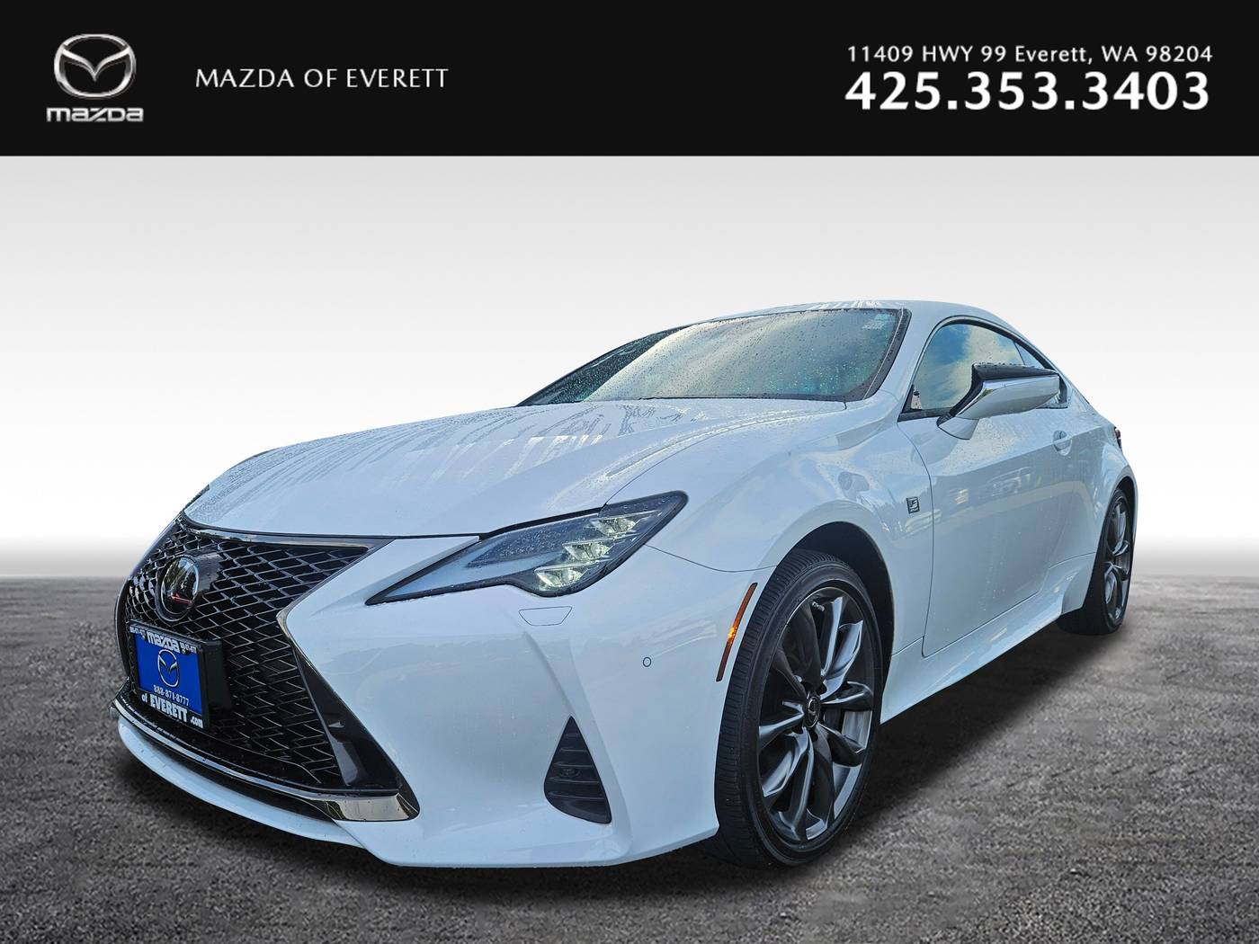 2020 Lexus RC RC 350 F Sport — Coupe — 13,687 mi — Everett, WA