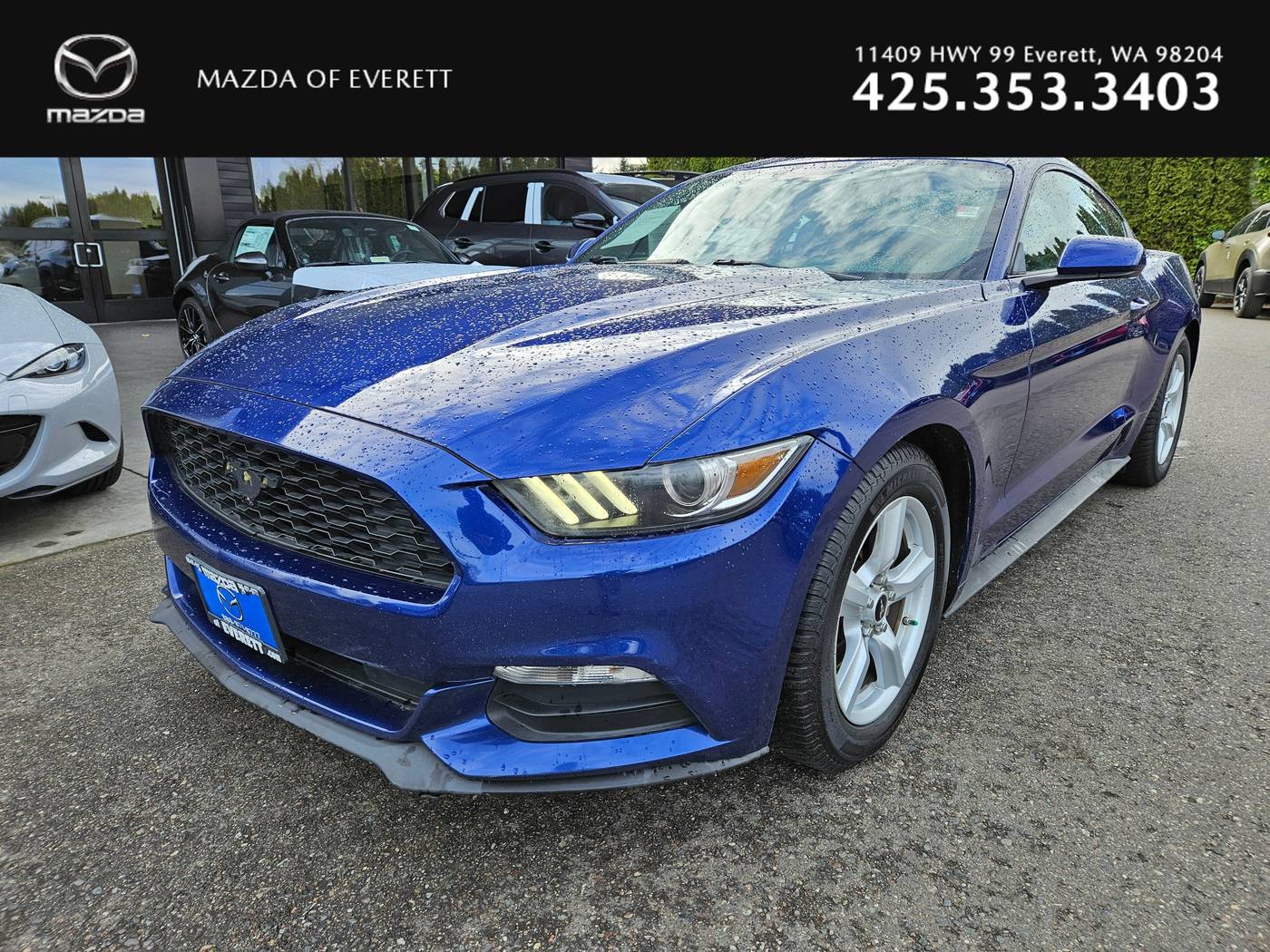 2015 Ford Mustang V6 — Coupe — 85,680 mi — Everett, WA