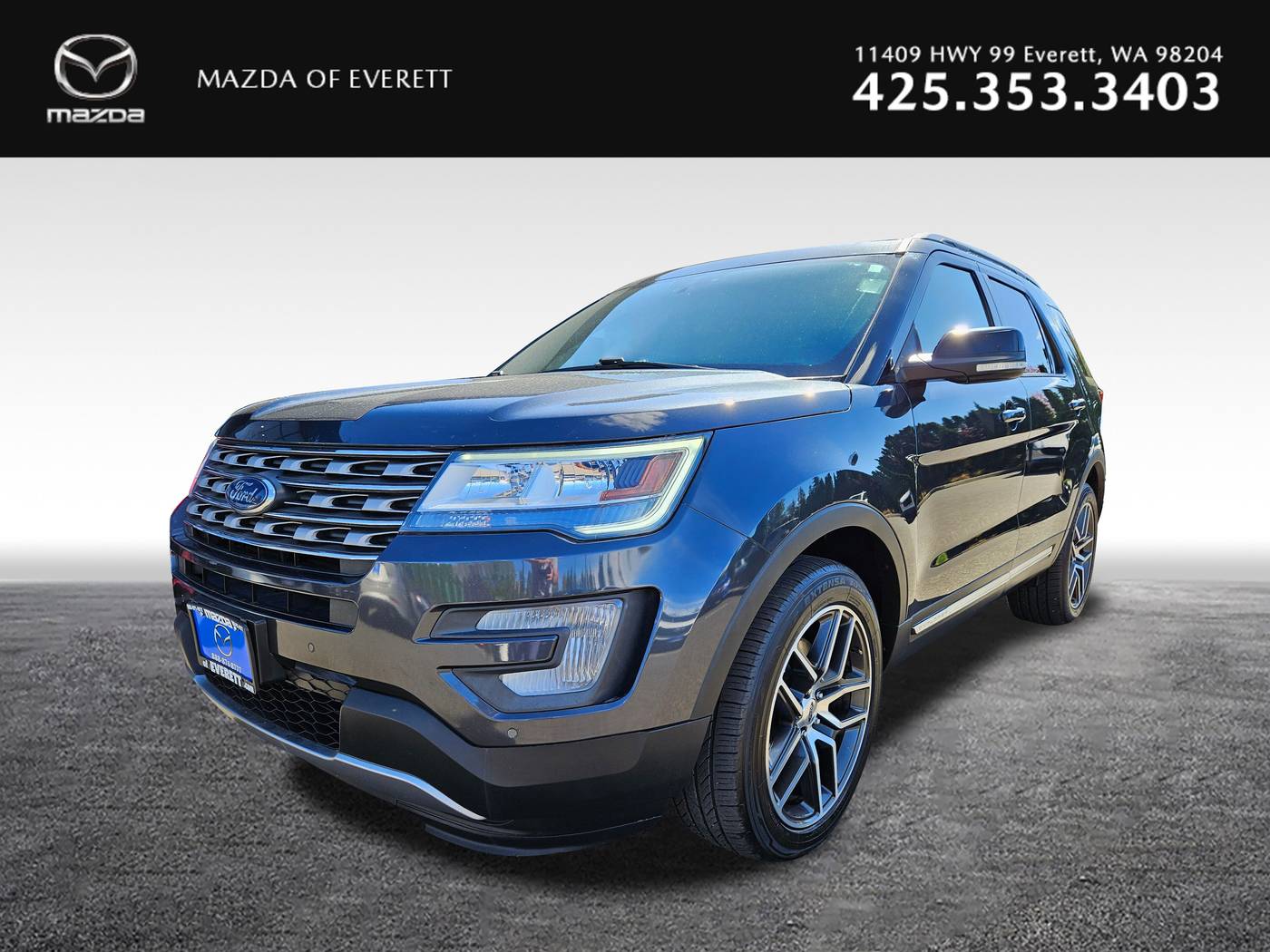 2017 Ford Explorer XLT — SUV — 100,588 mi — Everett, WA