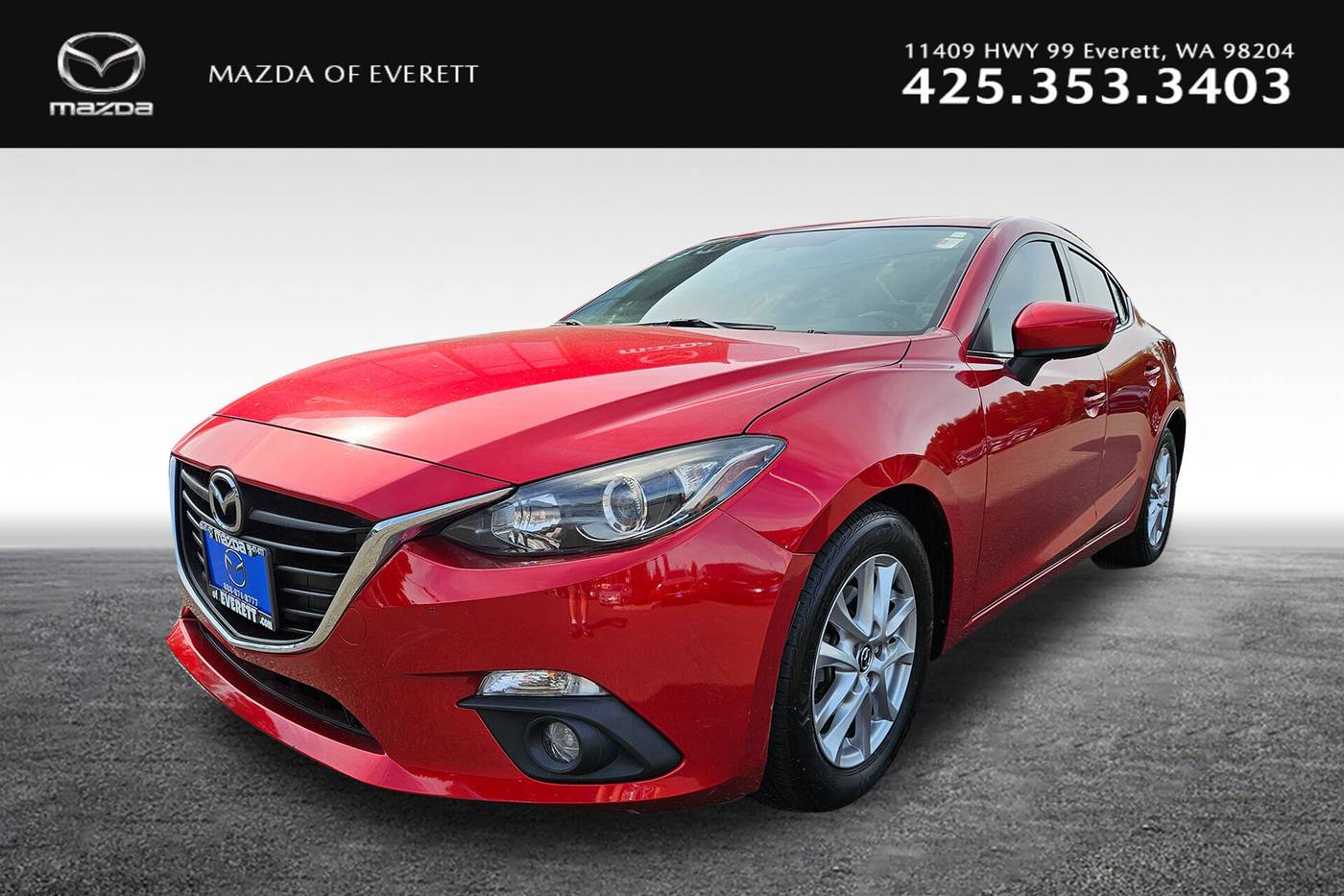 2015 Mazda Mazda3 i Grand Touring — Sedan — 70,053 mi — Everett, WA