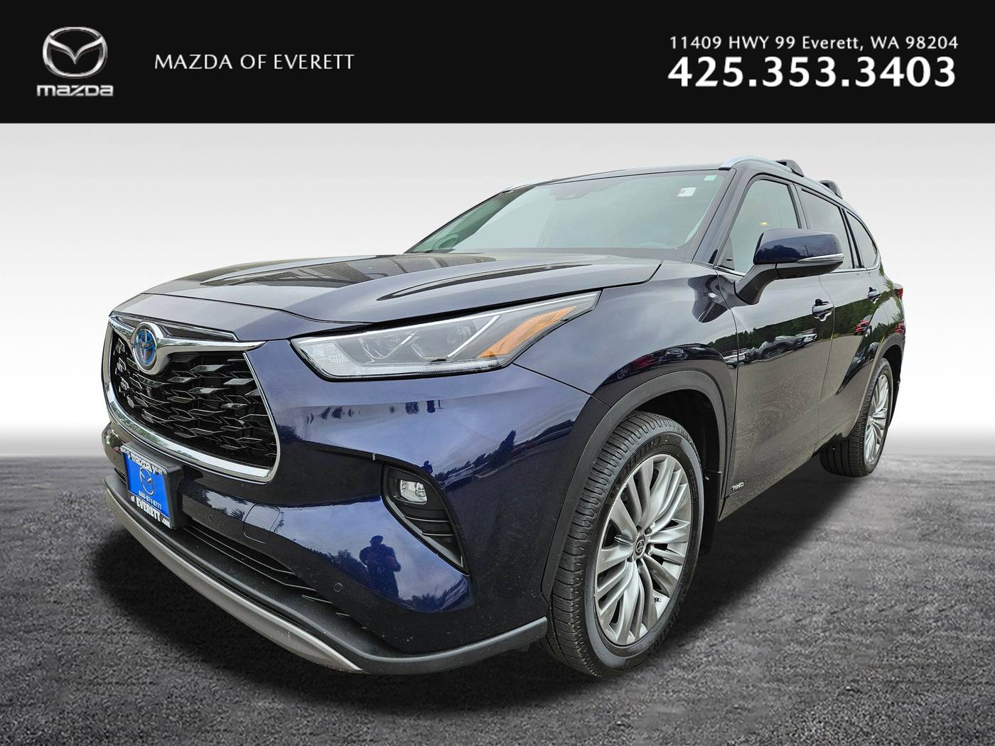 2022 Toyota Highlander Hybrid Platinum — SUV — 44,995 mi — Everett, WA