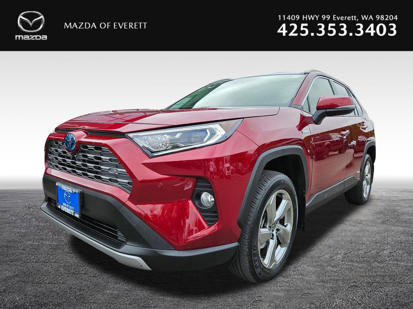 2020 Toyota RAV4 Hybrid Limited — SUV — 14,698 mi — Everett, WA
