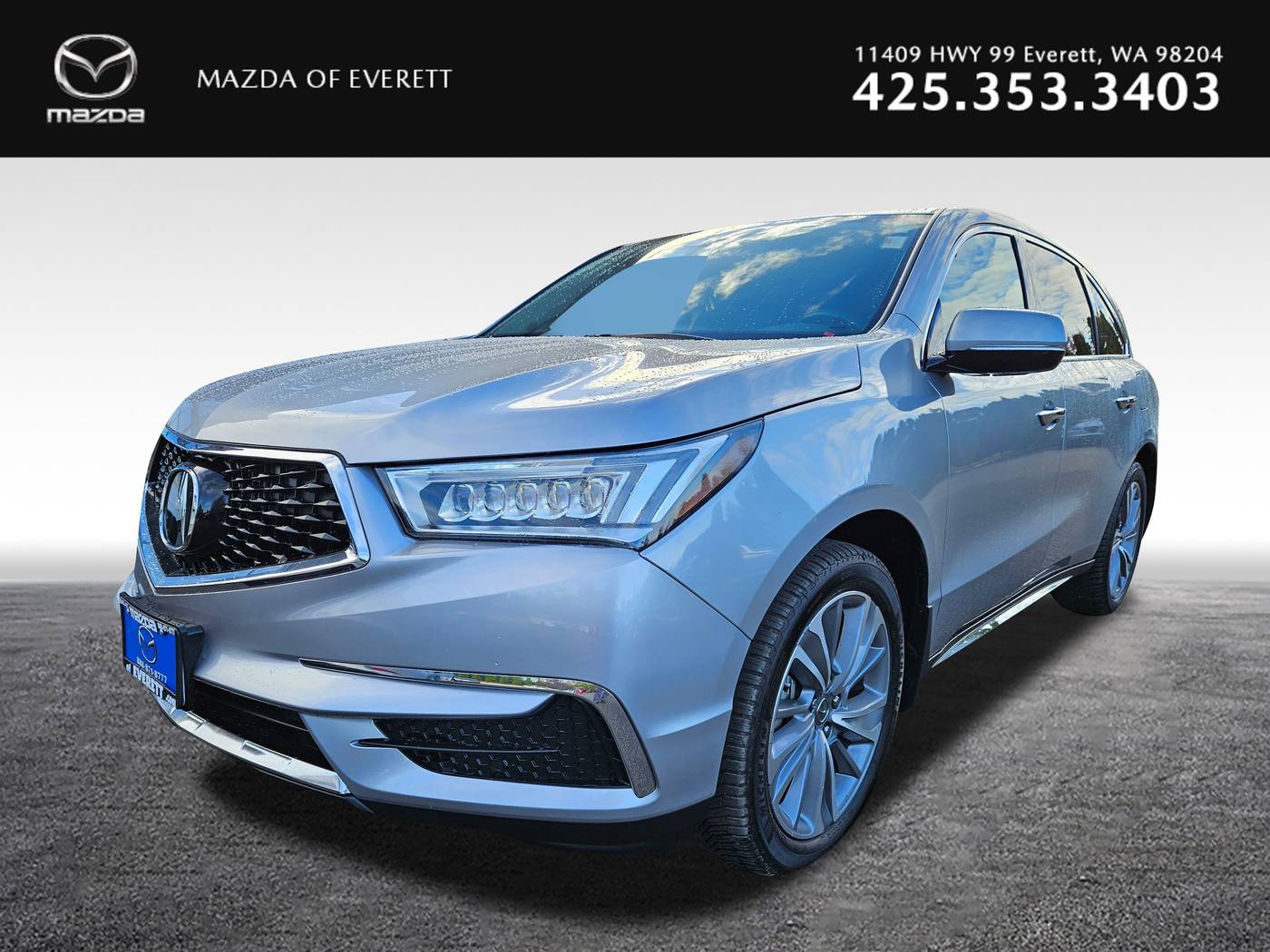 2017 Acura MDX Technology Package — SUV — 56,196 mi — Everett, WA