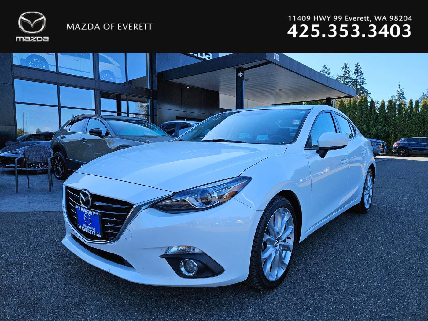2015 Mazda Mazda3 s Grand Touring — Sedan — 88,742 mi — Everett, WA