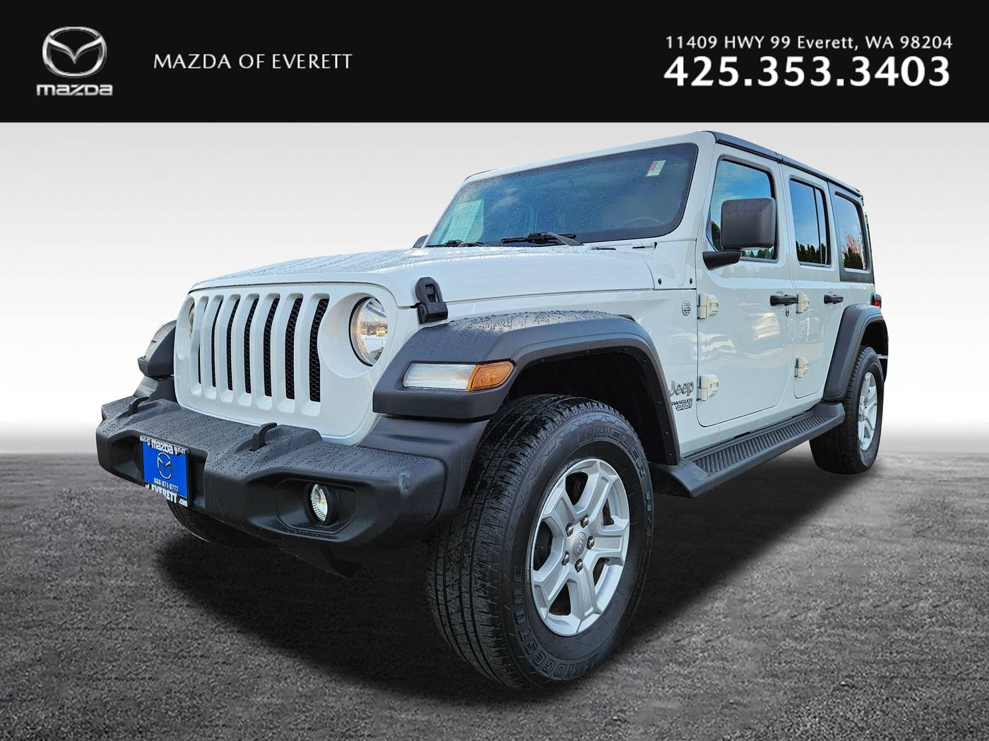 2020 Jeep Wrangler Sport S — SUV — 55,549 mi — Everett, WA