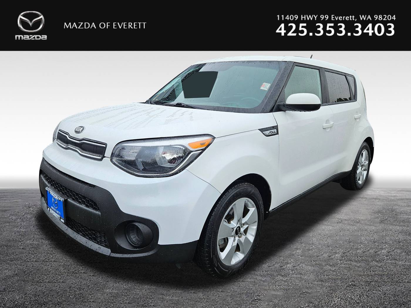 2018 Kia Soul Base — Hatchback — 66,365 mi — Everett, WA