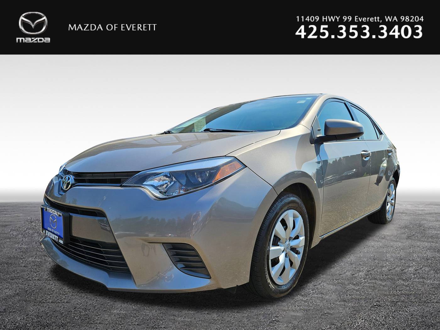 2015 Toyota Corolla LE — Sedan — 121,330 mi — Everett, WA