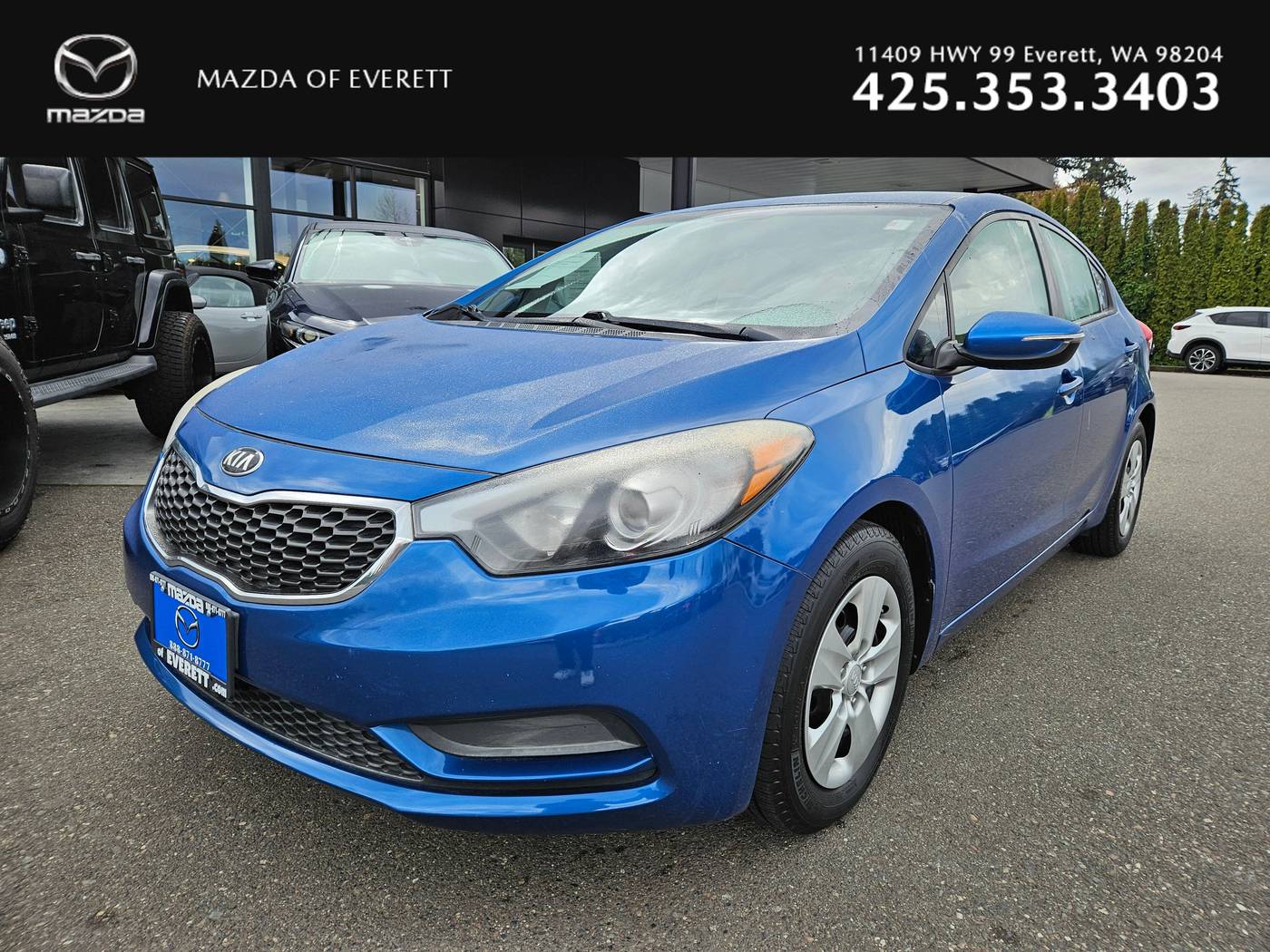 2015 Kia Forte LX — Sedan — 99,169 mi — Everett, WA
