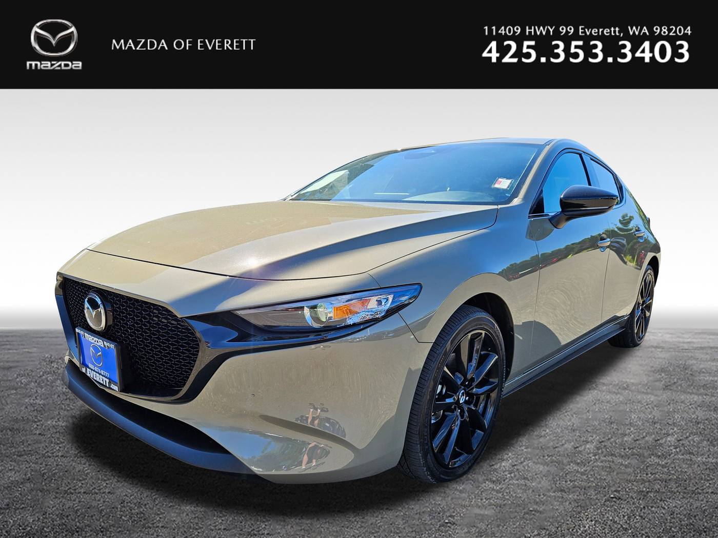 2024 Mazda Mazda3 Carbon Turbo — Hatchback — 10,925 mi — Everett, WA