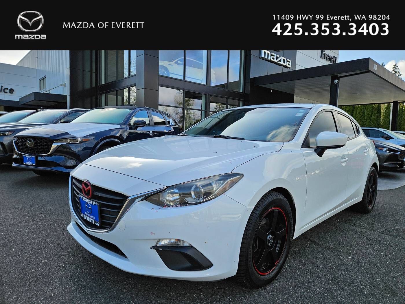 2015 Mazda Mazda3 i Sport — Hatchback — 138,302 mi — Everett, WA