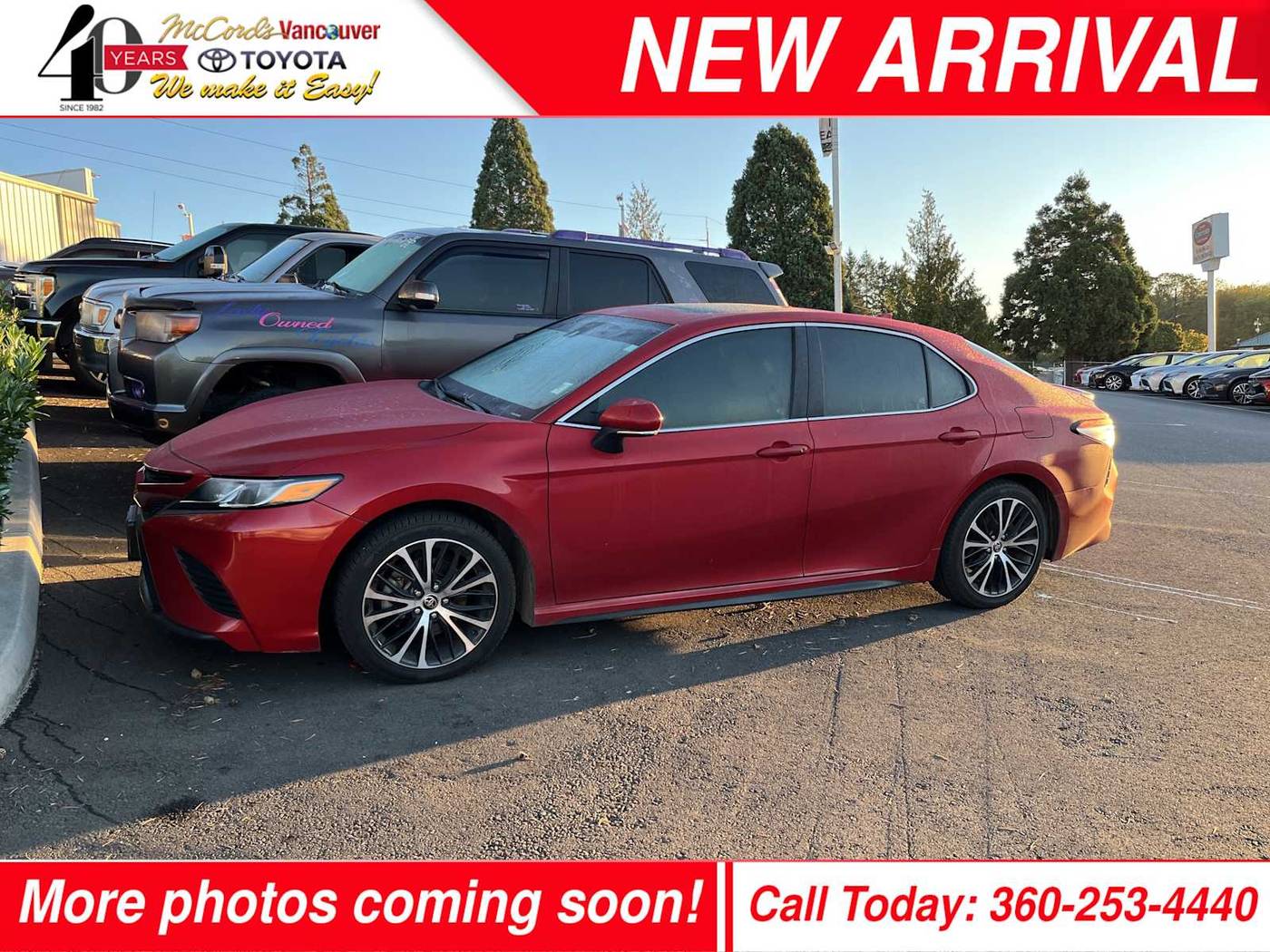2020 Toyota Camry SE — Sedan — 55,389 mi — Vancouver, WA