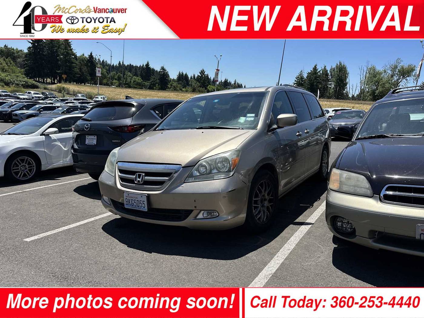 2007 Honda Odyssey Touring — Minivan — 117,082 mi — Vancouver, WA
