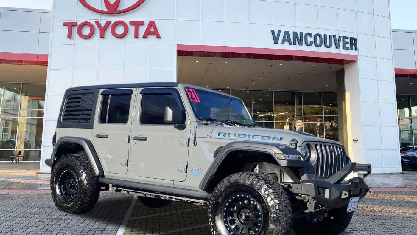 2021 Jeep Wrangler Rubicon 4xe — SUV — 24,254 mi — Vancouver, WA