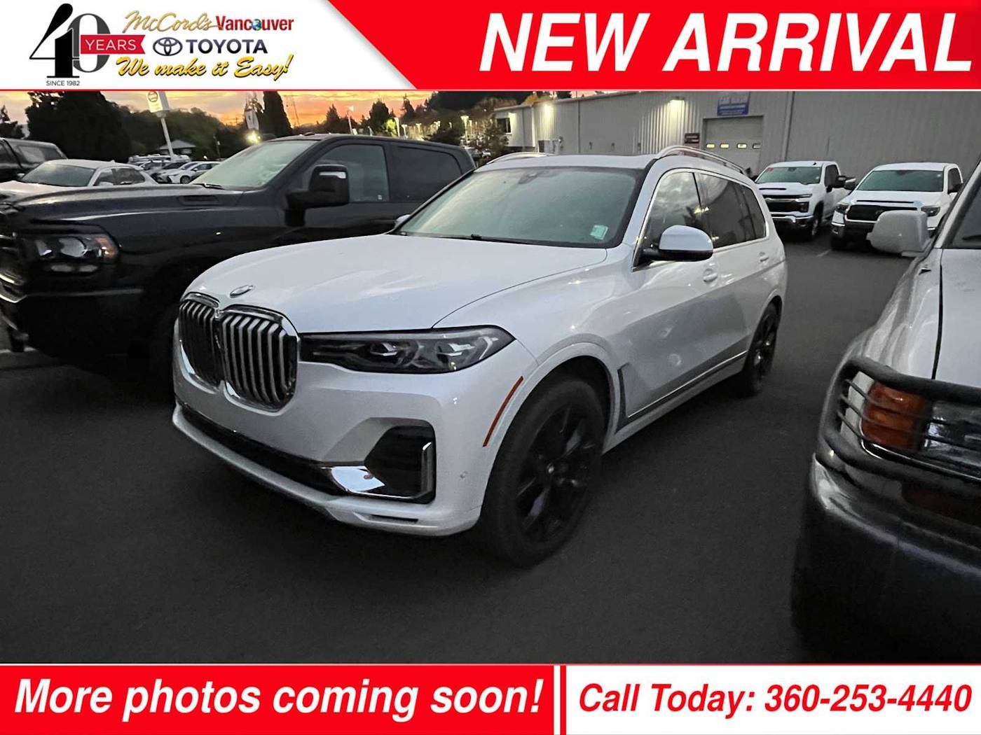 2021 BMW X7 40i — SUV — 59,613 mi — Vancouver, WA