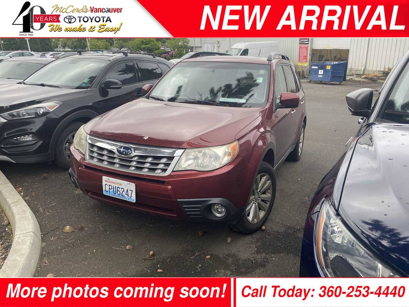 2013 Subaru Forester 2.5X Premium — SUV — 165,679 mi — Vancouver, WA