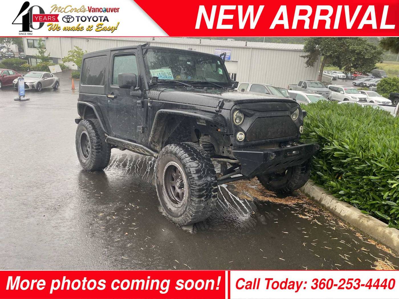 2014 Jeep Wrangler Sport — SUV — 114,871 mi — Vancouver, WA