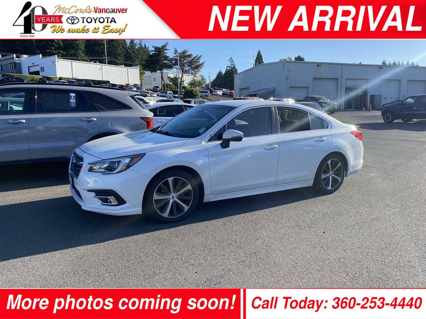 2019 Subaru Legacy 2.5i Limited — Sedan — 58,205 mi — Vancouver, WA