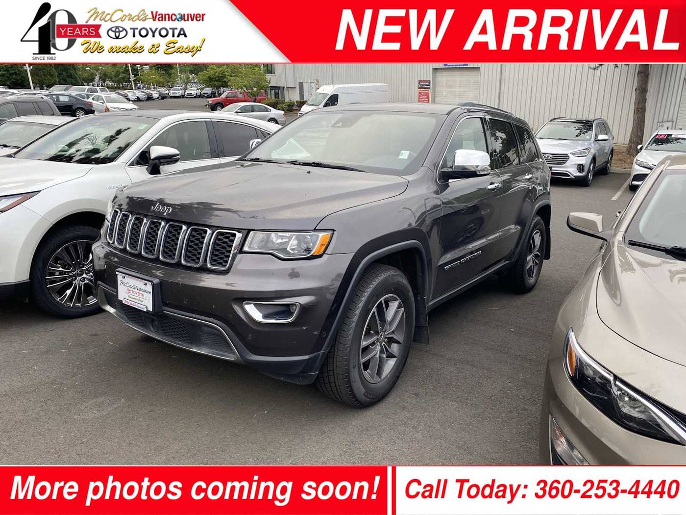 2018 Jeep Grand Cherokee Limited — SUV — 82,885 mi — Vancouver, WA